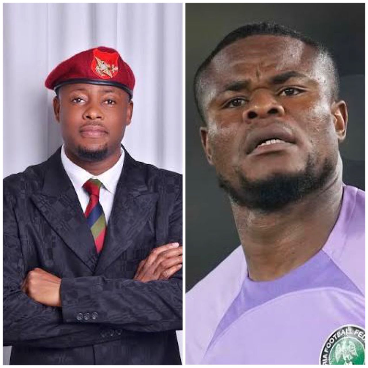 I?ll be@t you mercilessly ? Nwabali warns Lege Miami against disrespecting late dad